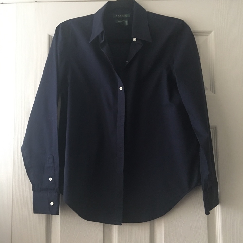 Lauren Ralph Lauren No Iron Button Down Shirt